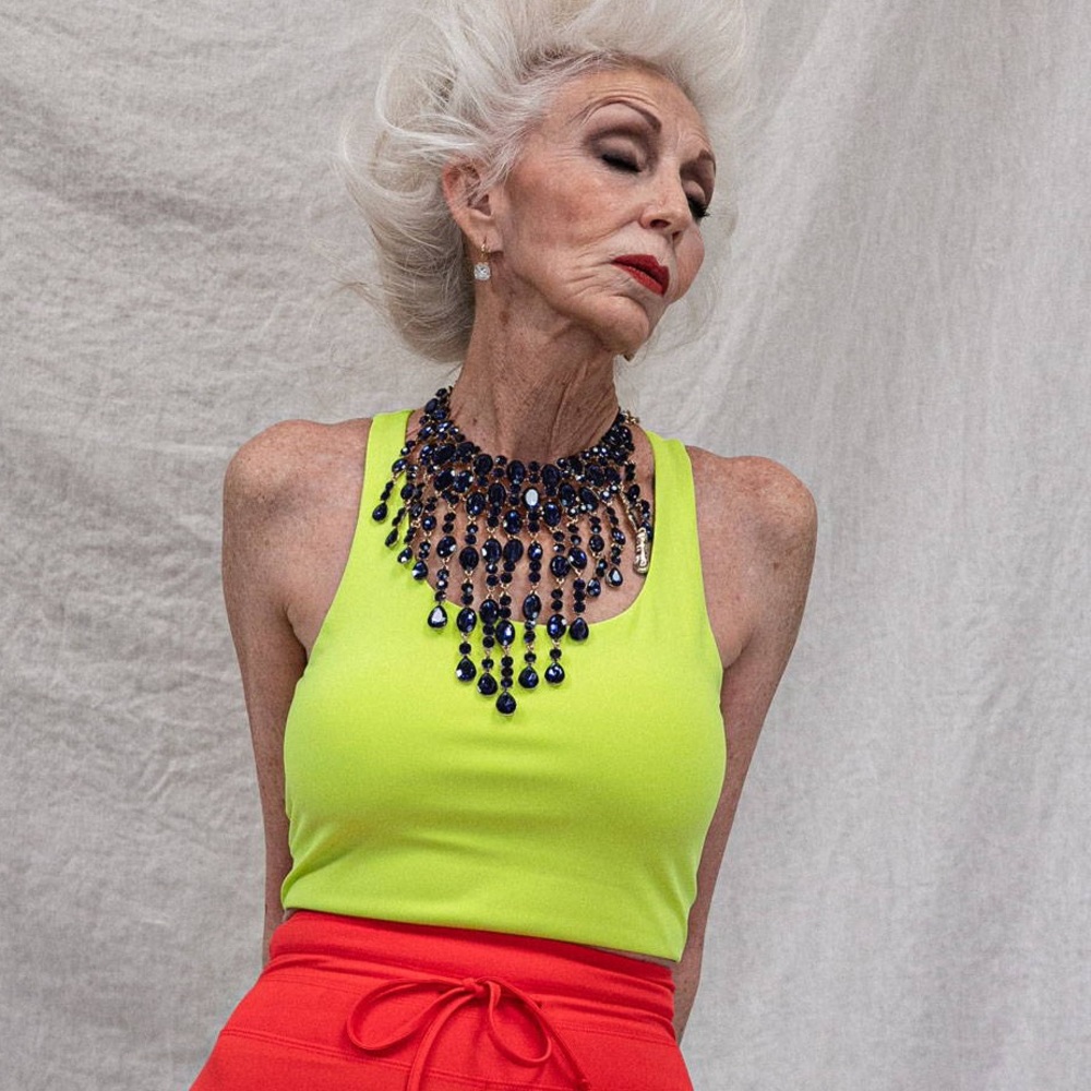 Girlfriend Collection Paloma Bra in Acid